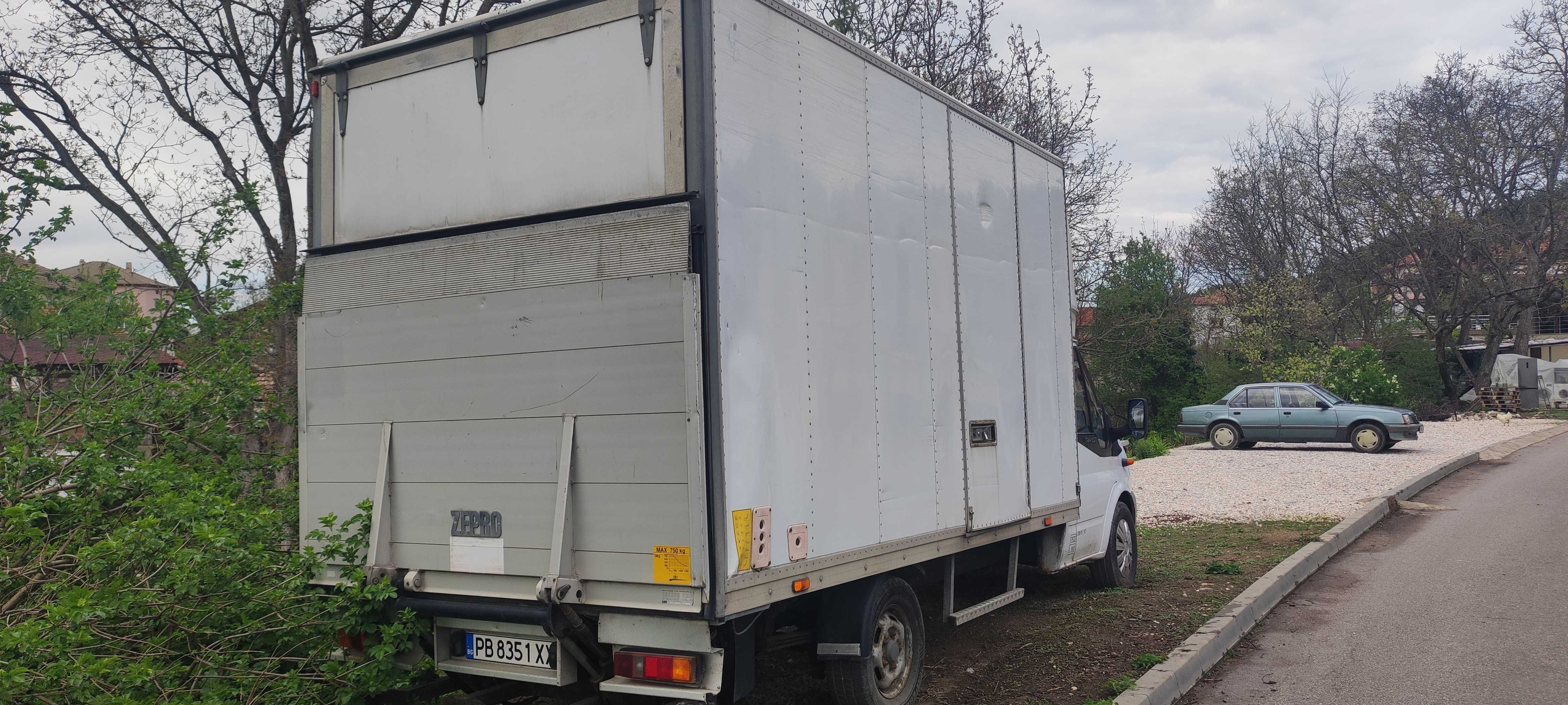 Форд транзит фургон с падащ борд