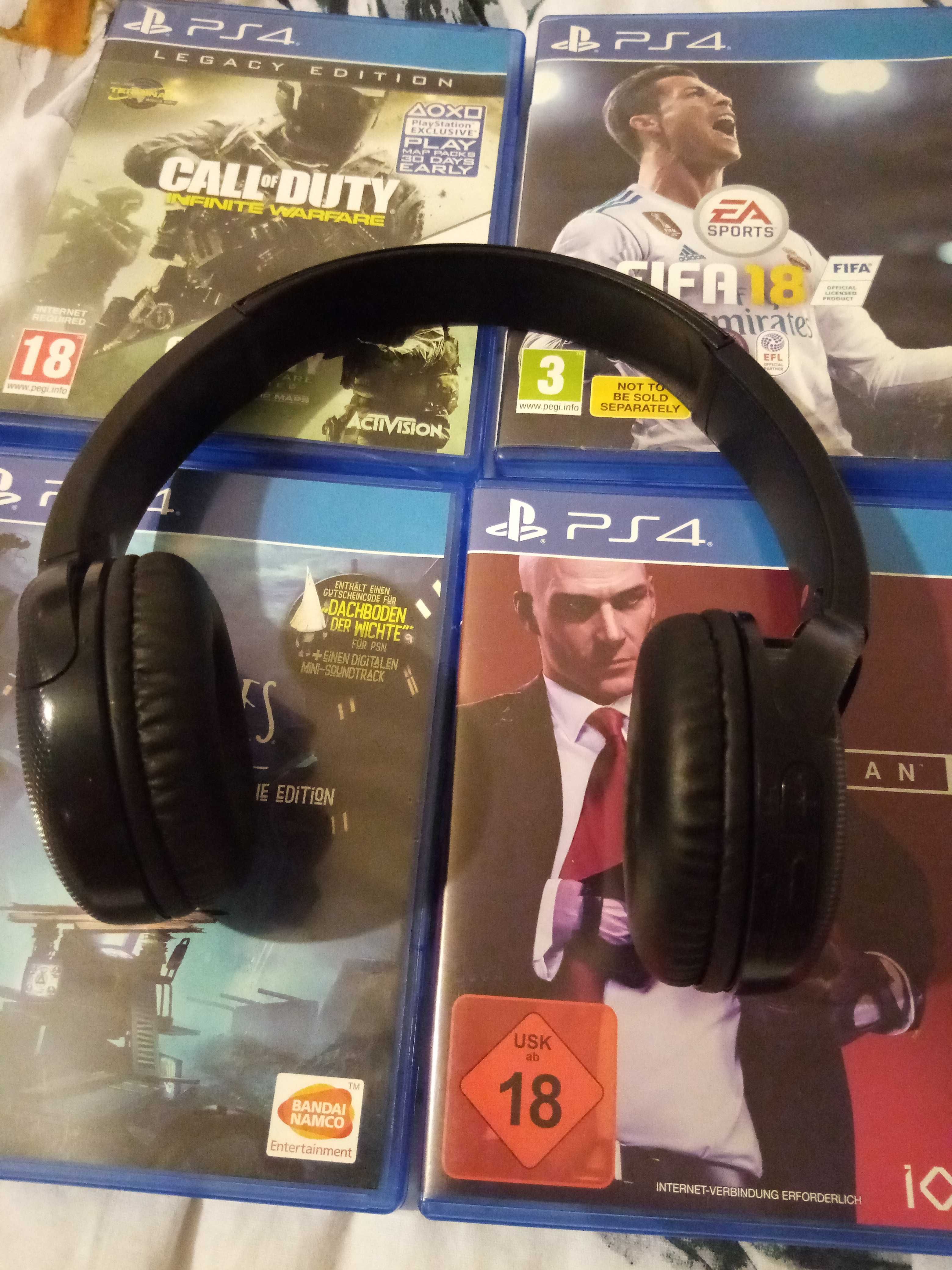 Vând jocuri Ps4 Call of Duty, Fifa 18,Hitman 2,Little Nightmares 2