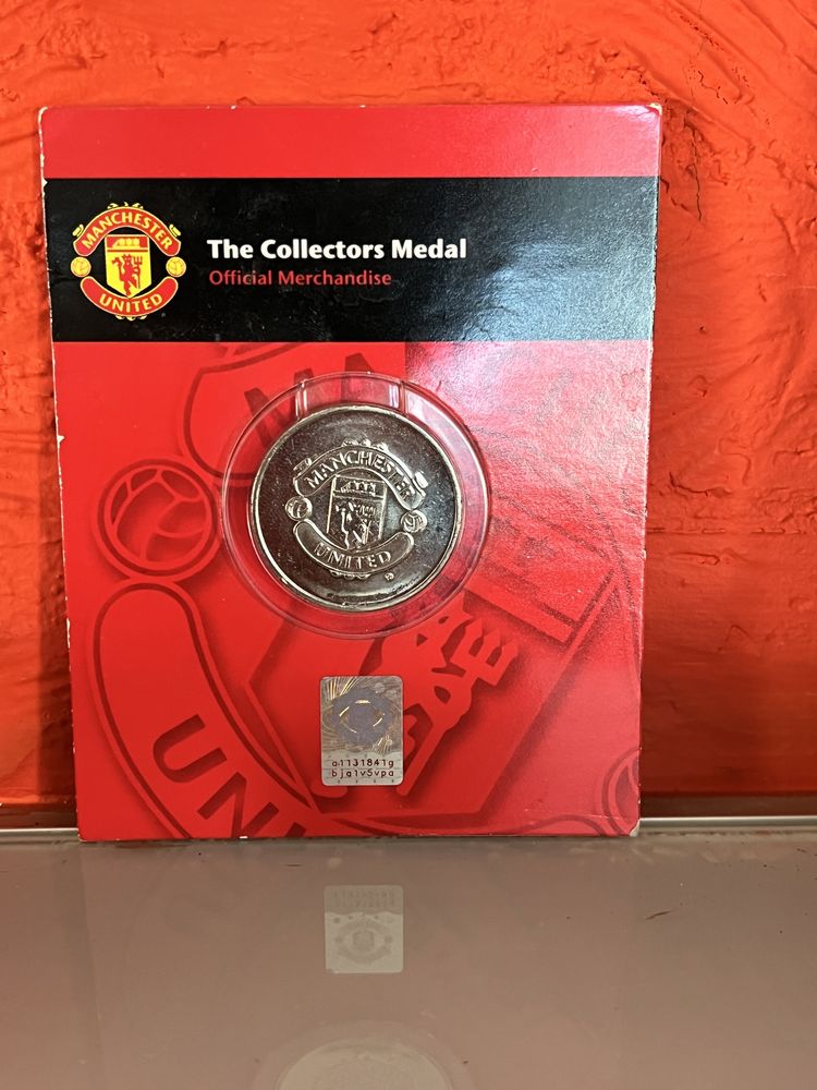 Оригинал Коллекционная монета Manchester United