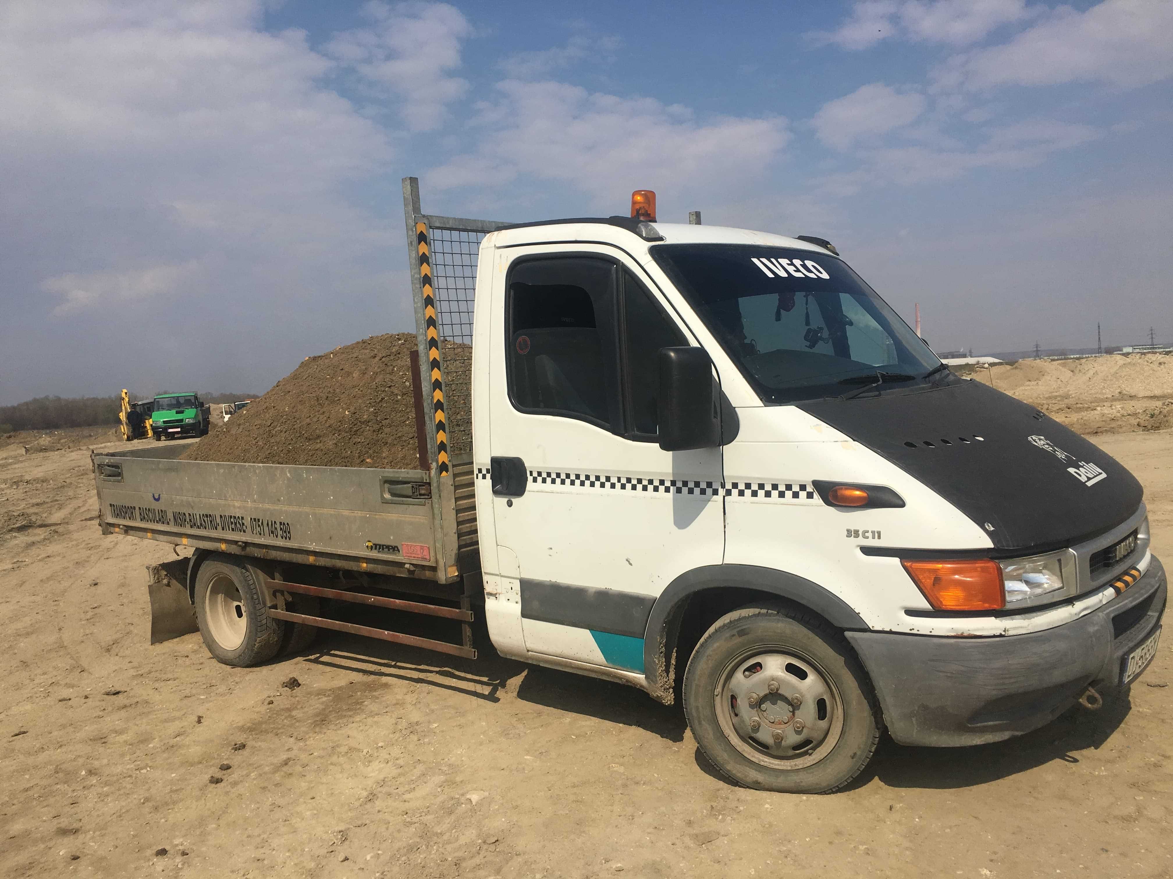 NIsip Balast Sort PIetris Materiale - Diverse basculabil