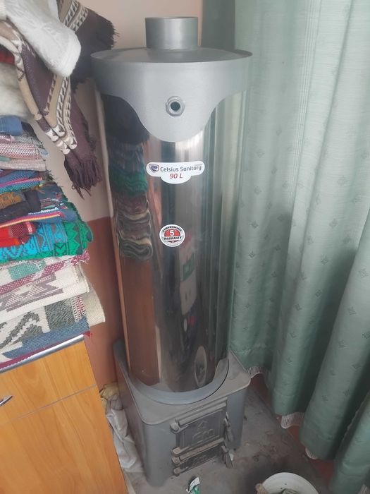 Vand boiler pe lemne nou
