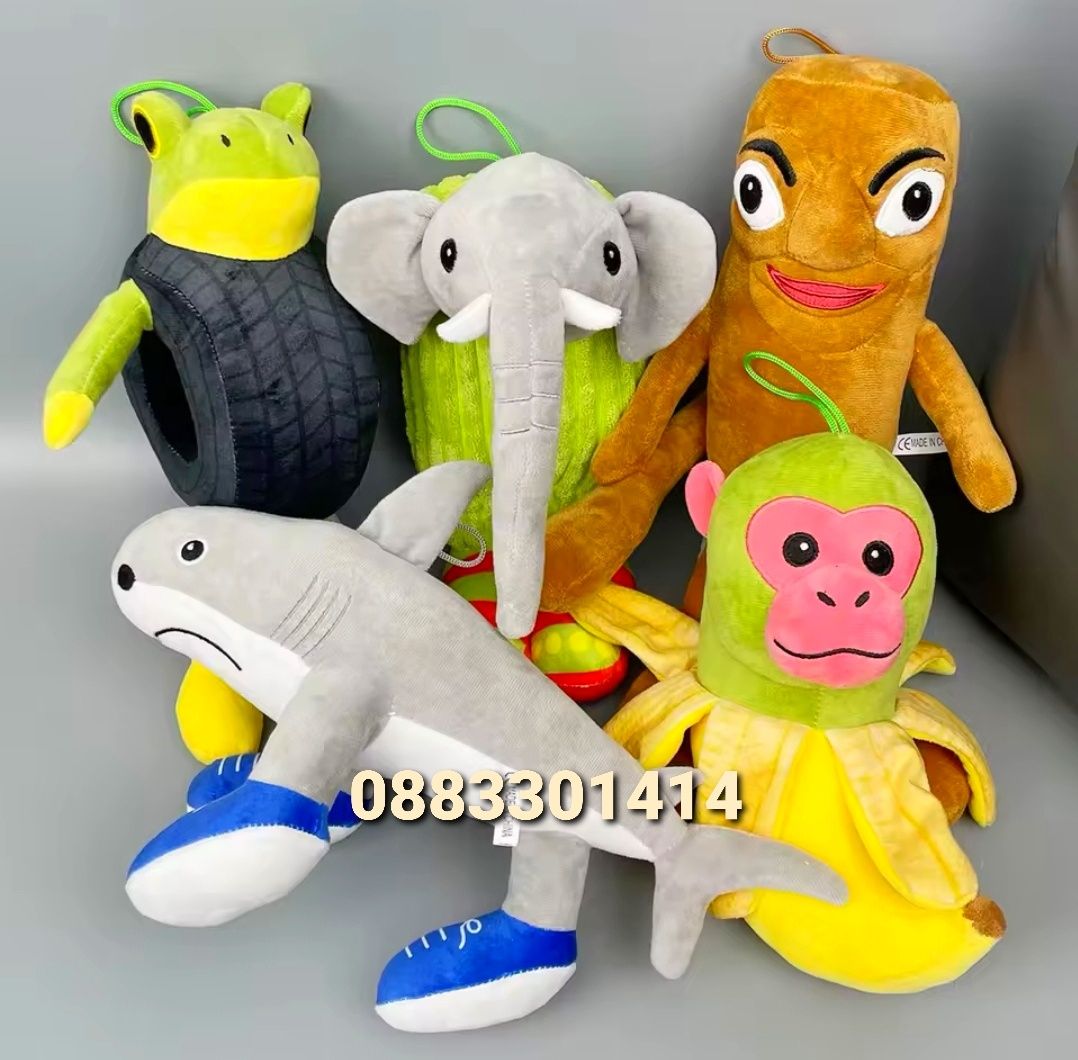 Тунг Тунг Тунг Сахур Плюшени играчки