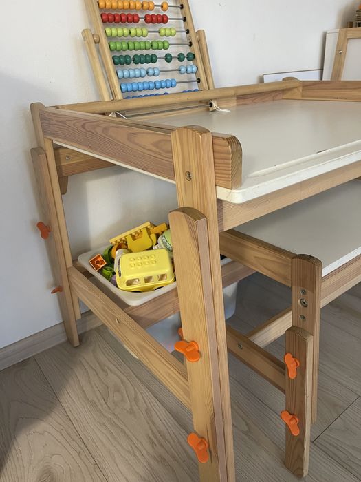 Birou si bancuta reglabile Ikea