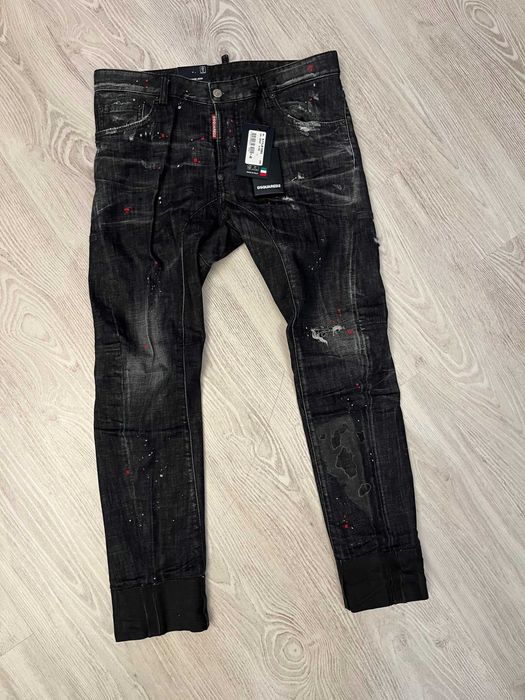 Dsquared2 blugi Tidy Biker Jean 48 italy, sau M, retail 725 euro