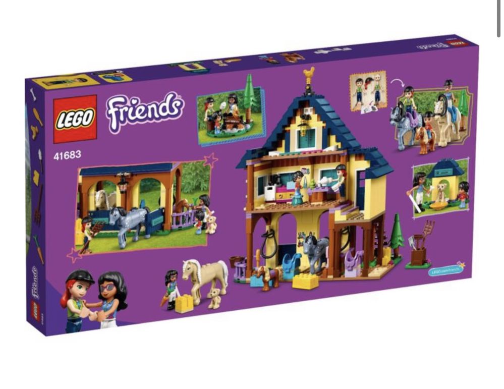 Подарки LEGO Friends : Лесной клуб верховой езды Friends 41683
