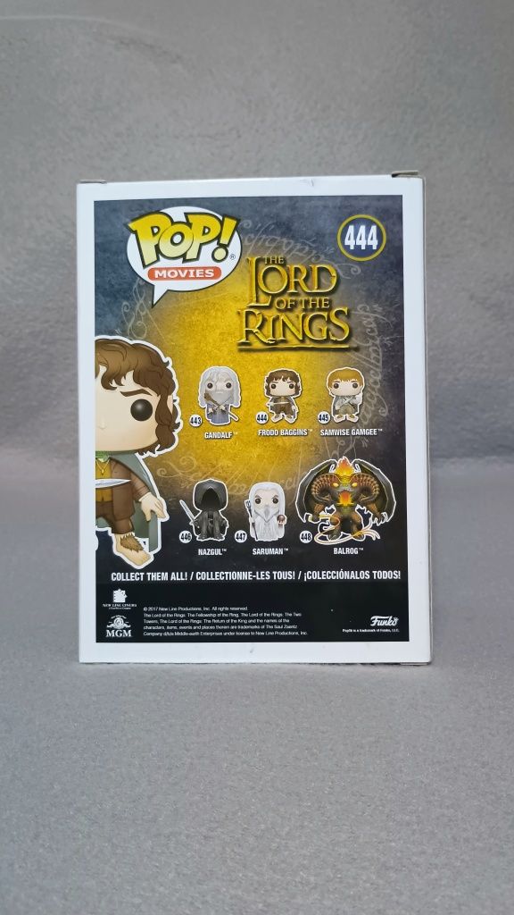 CHASE - ЧЕЙС; Фигурка Funko Pop Lord Of The Rings – Frodo Baggins #444