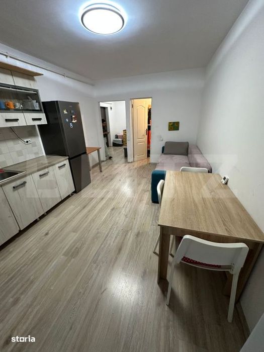 Apartament 2 camere, 43 mp, terasa 31 mp, mobilat, parcare inclusa, Ba