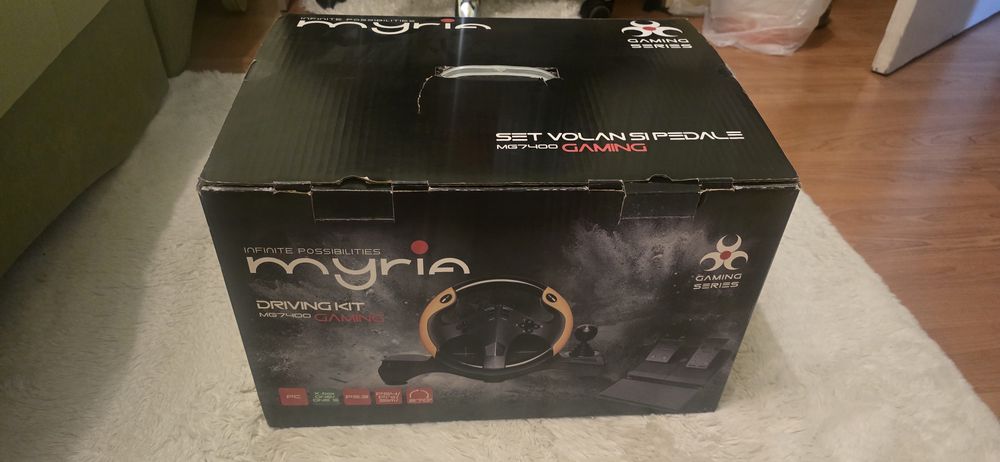 Volan de gaming Myria MG7400