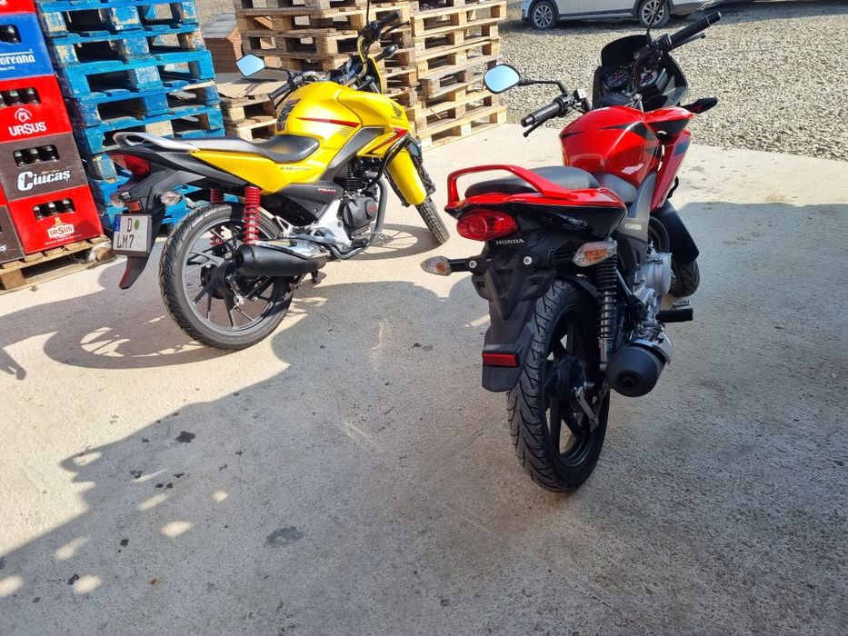 Honda CB 125 Honda CBF 125 2018  5000km recent întrate în tara