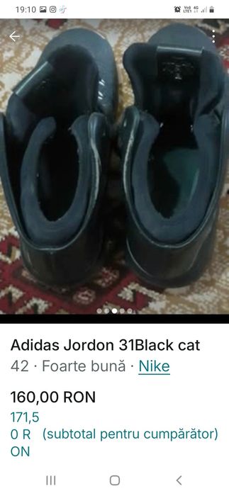 Adidas Jordon 31Black Cat