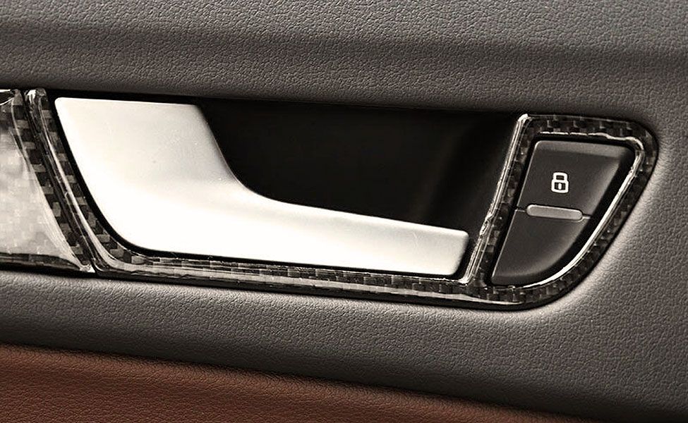 Ornamente fibra carbon rame manere deschidere usi - Audi A4 (B8), A5