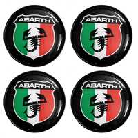 капачки за джанти Abarth Fiat 4 броя комплект
