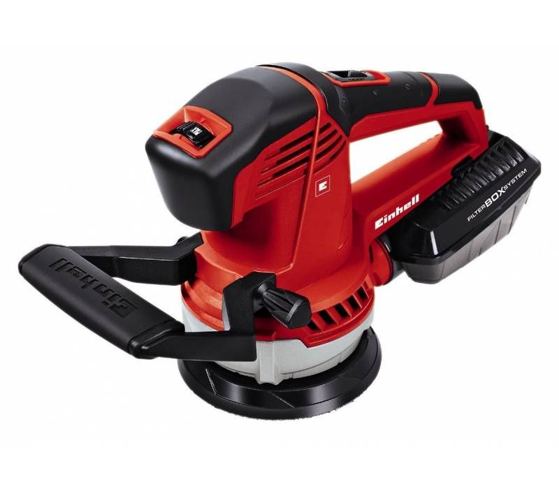 Ексцентършлайф Einhell TE-RS 40 E / 400W, ф125мм + подарък ръкавици