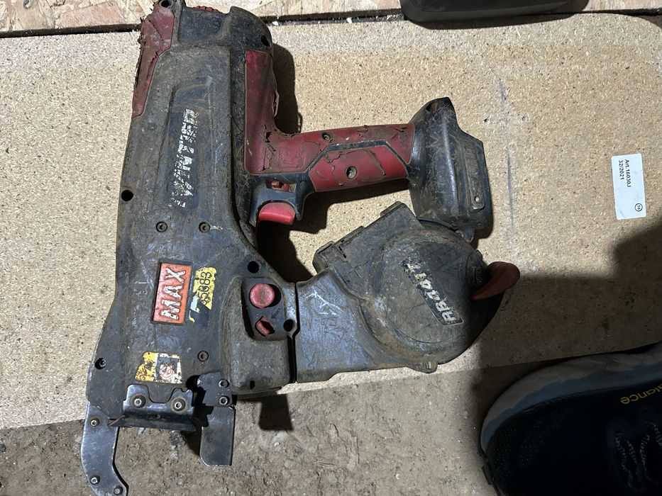 Pistol de legat sarma max rebar 411T!!