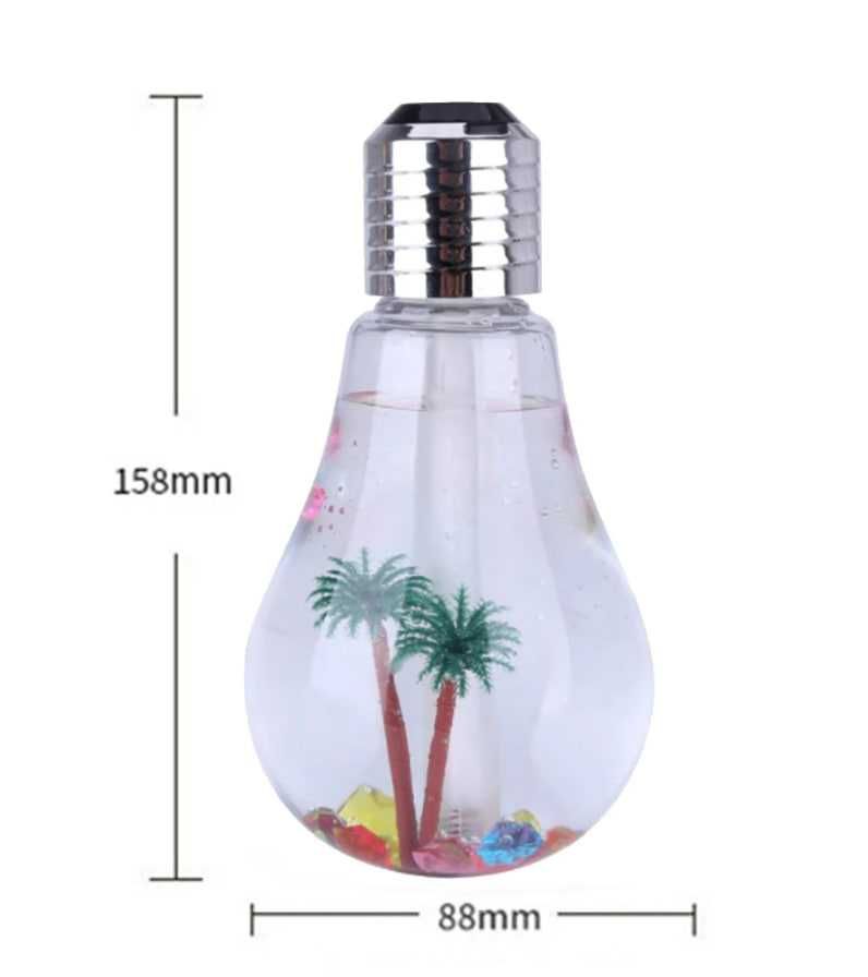 Bulb Humidifier / Увлажнитель воздуха 400 мл с лампочкой