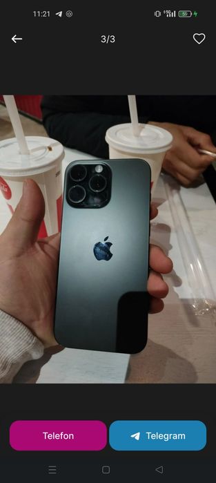 Iphone 16 pro max 8/512