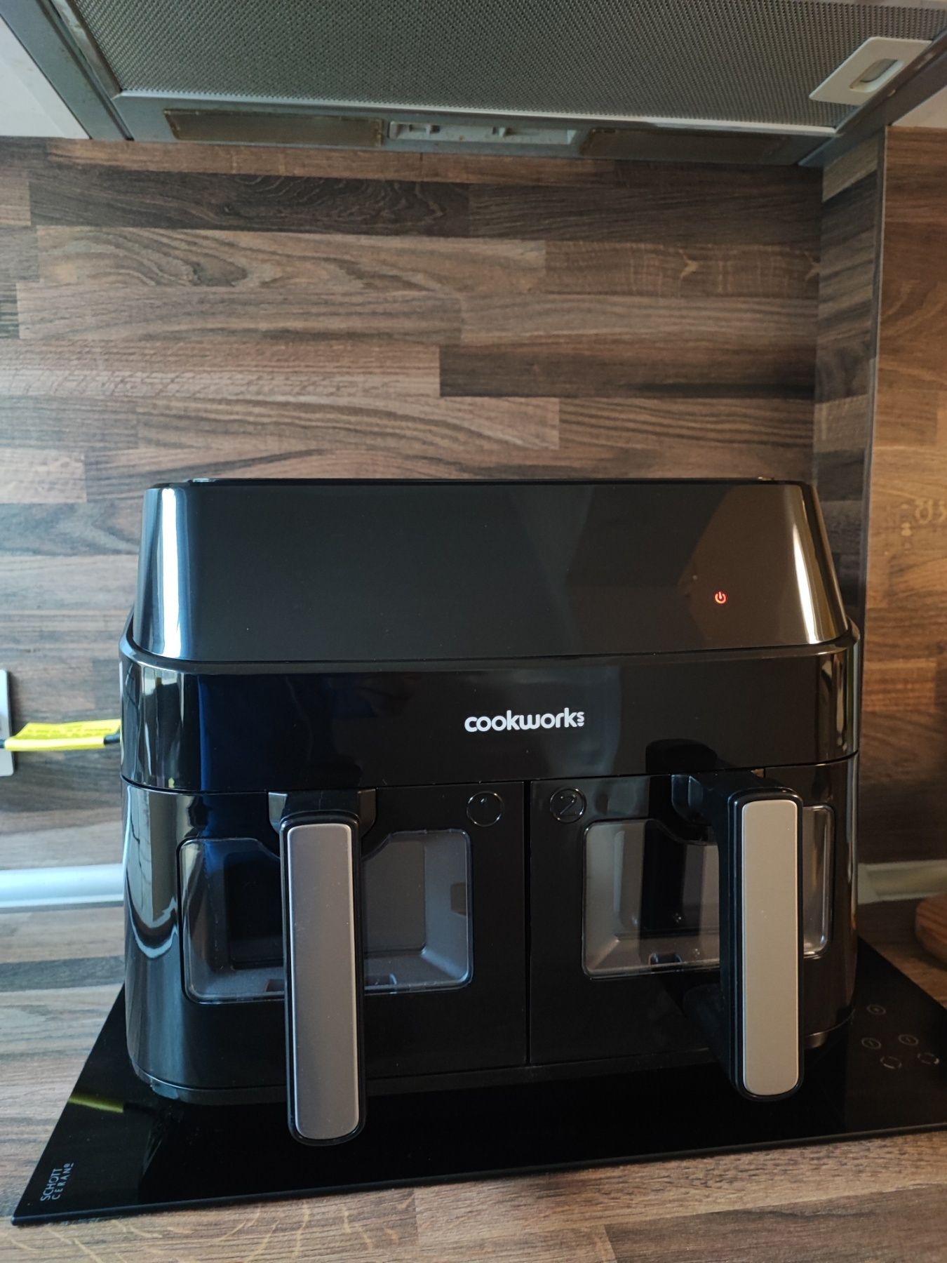 Нов двоен Ейр фрайър COOKWORKS 9л.
