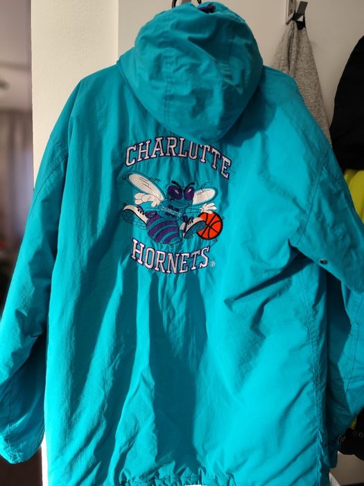 Geaca Vintage Starter Charlotte Hornets