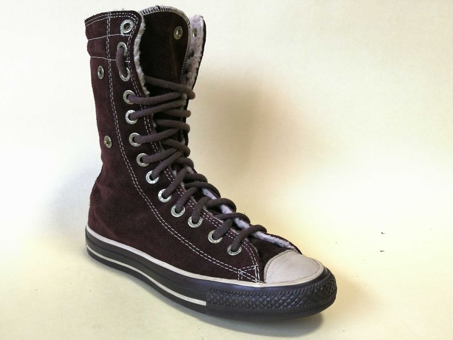 Ghete PIELE Tenisi inalti imblaniti 38 39 CONVERSE -Vietnam Ca NOI