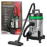 Прахосмукачка за сухо и мокро почистване 30л Hawek , 1200w
