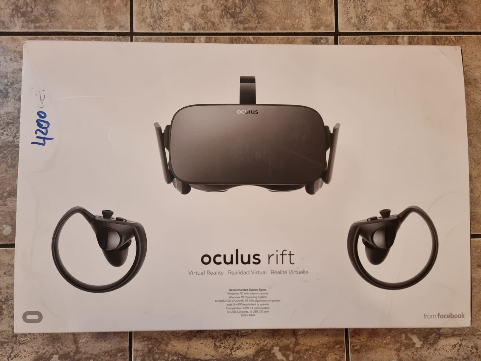 Set ochelari VR Oculus Rift, pachetul full