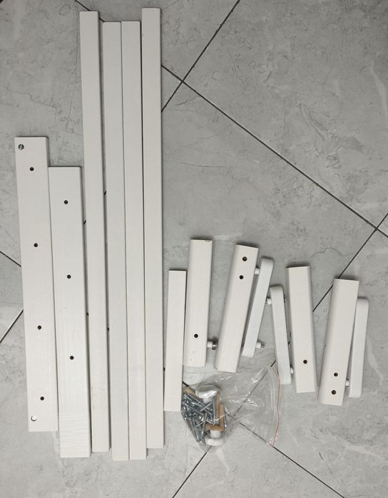 Составные части детской кроватки