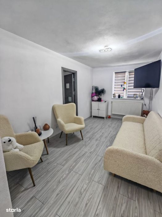 Apartament 3 camere, parter, centrala termica, mobilat/utilat,renovat