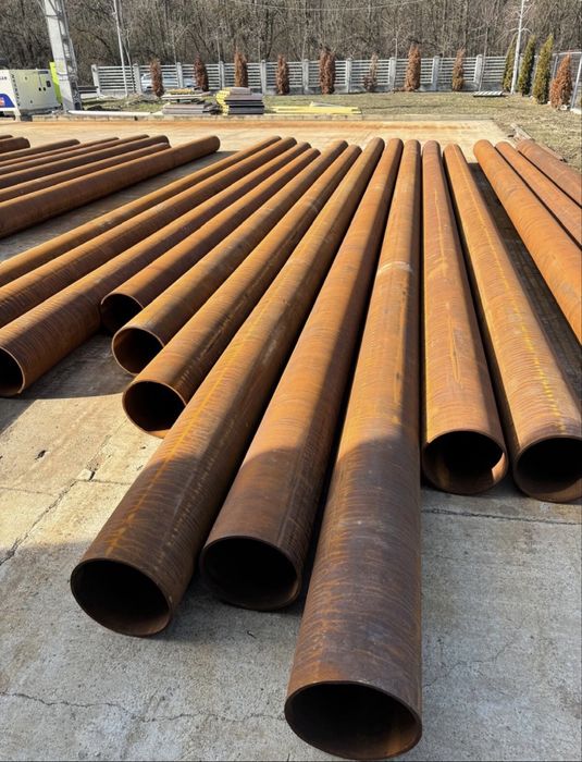 Teava metalica recuperata pentru subtraversari