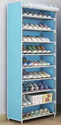 Шкаф за обувки  30 /60 /160/  общо 9 реда.  - Цвят: Сив или Кафяв.