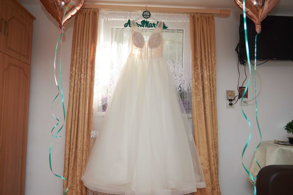 Vând rochie de mireasă model A-line!