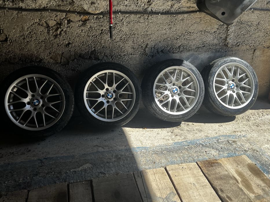Jante bmw pe 17 inch cu cauciucuri de vara