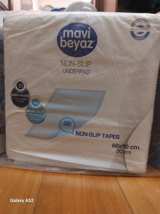 Пеленки (простыни) Mavi beyaz 60*90