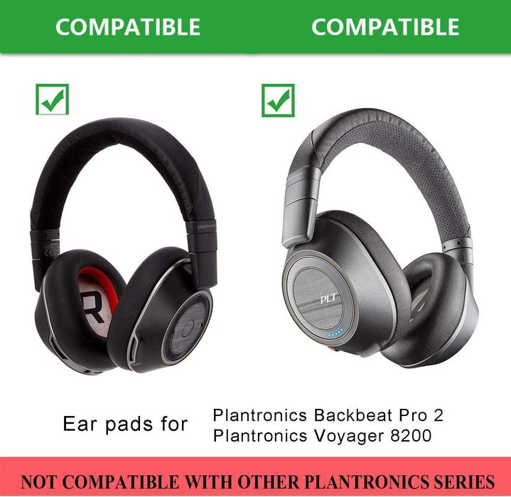 Set 2 bureti pentru casti Plantronics BackBeat PRO 2 / Voyager 8200 UC