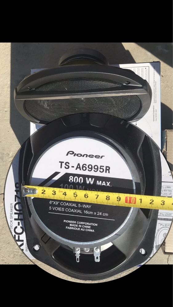 Pioneer kalonka 800w yangi madel keldi juda katta magnitli 11sm pishal