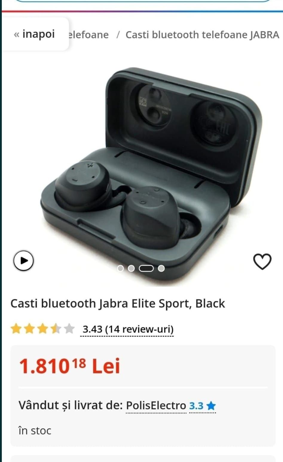 Bluetooth PLANTRONICS  Legend Handsfree si Jabra Elite Sport