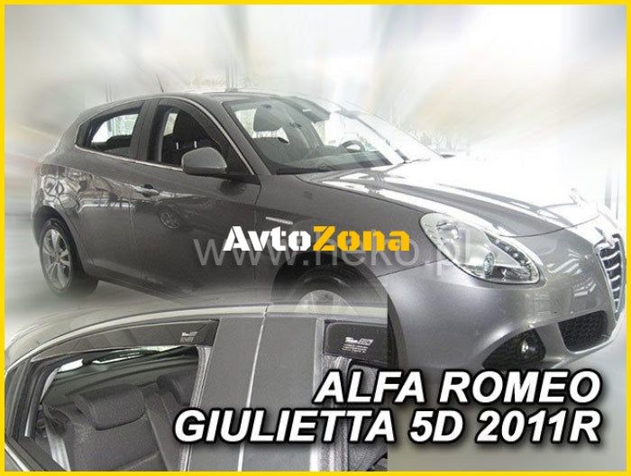 Ветробрани за Alfa Romeo Giulietta (2010+) 5 врати - 4бр. предни и зад
