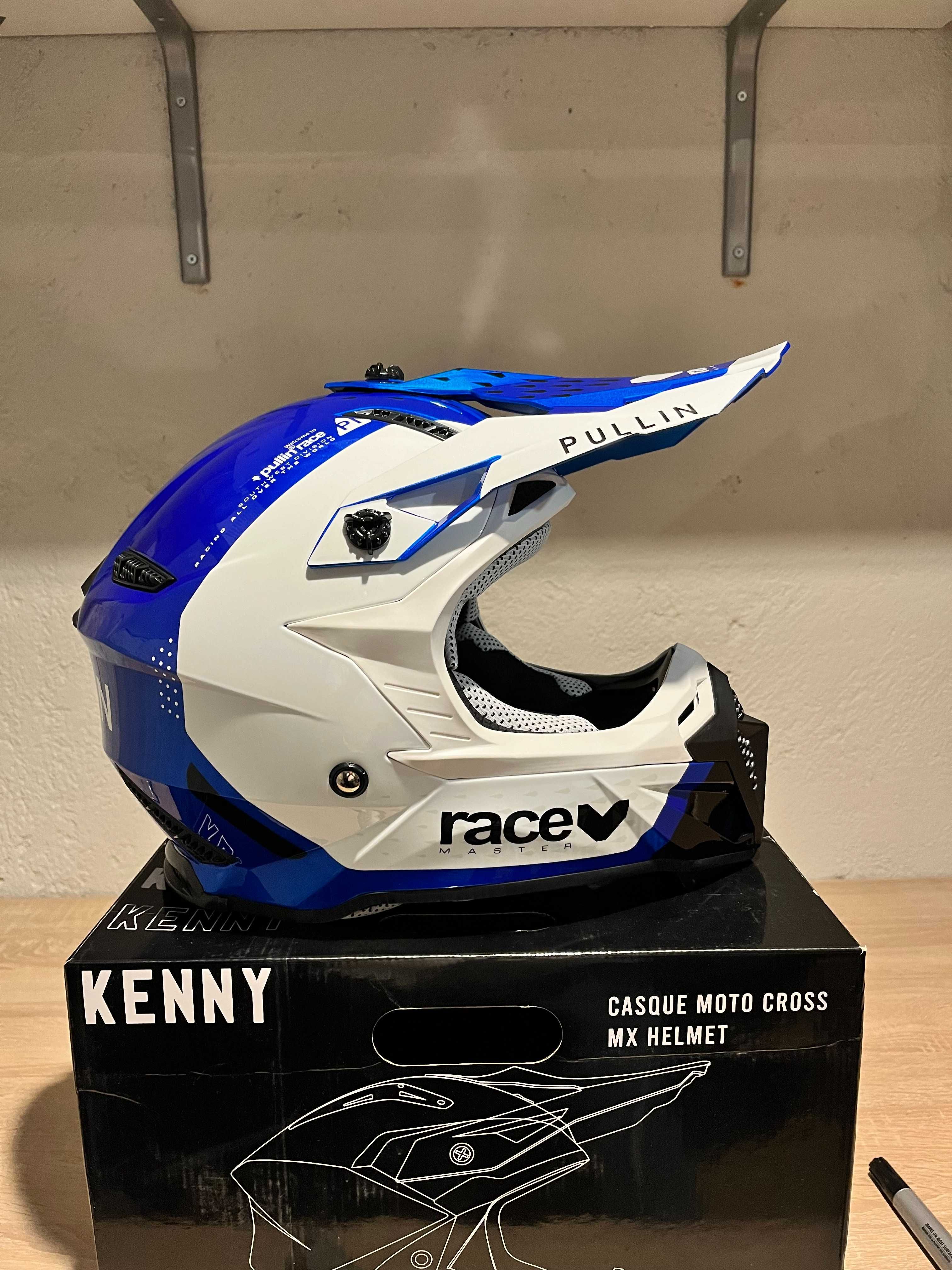 Casca moto cross enduro KENNY / PULL-IN noua M
