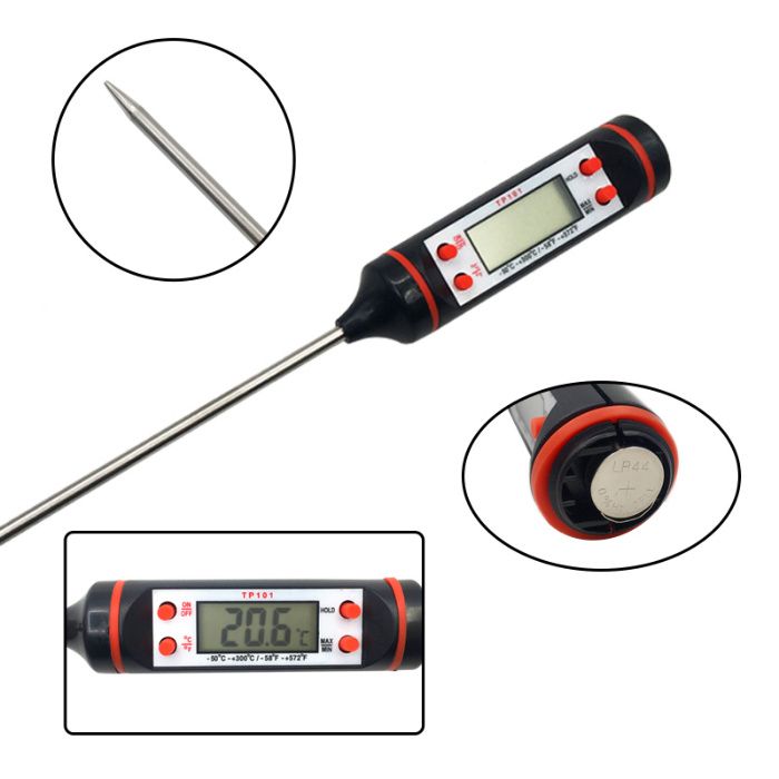 Дигитален термометър кухненски термометър барбекю термометър