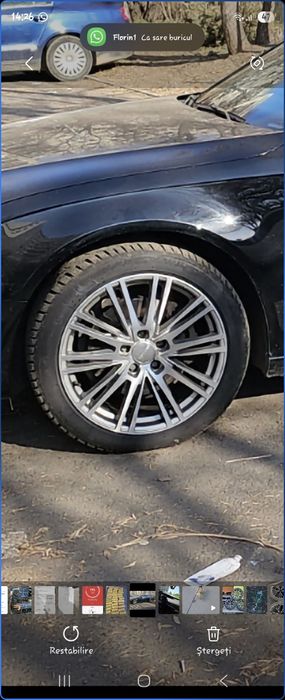 Jante R18 5x112 cu anvelope de iarna