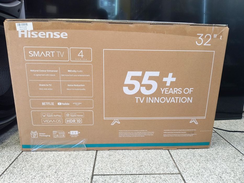 НОВ Смарт Телевизор Hisense 32' / HD LED