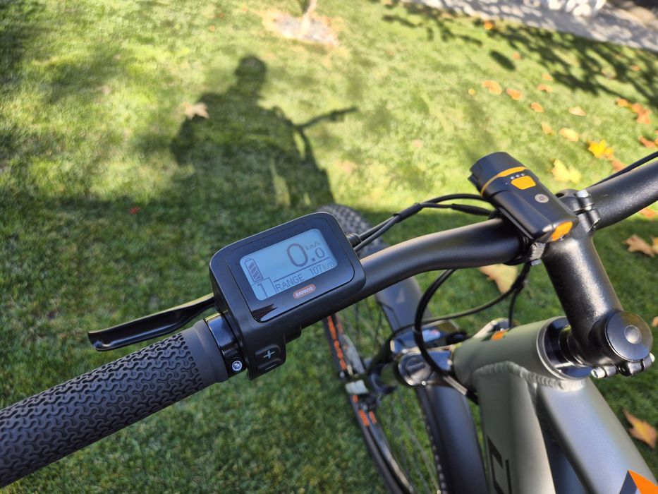 Bicicleta electrica Devron 100km autonomie