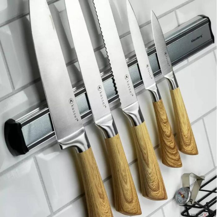 Suport magnetic pentru cutite 38,5x4,5 cm Klausberg