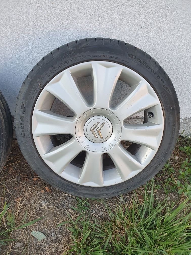 Алуминиеви джанти с гуми 16" 4x108 195/45r16 4х108