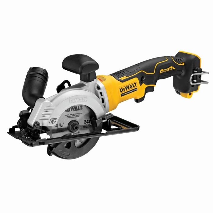 DEWALT DCS571N Акумулаторен циркуляр без батерии и зарядно устройство