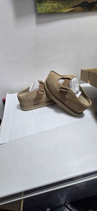 UGG saboți din piele întoarsă