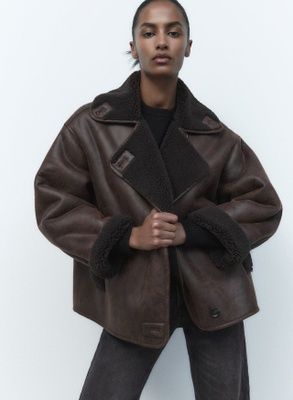 Дублёнка от бренда Зара