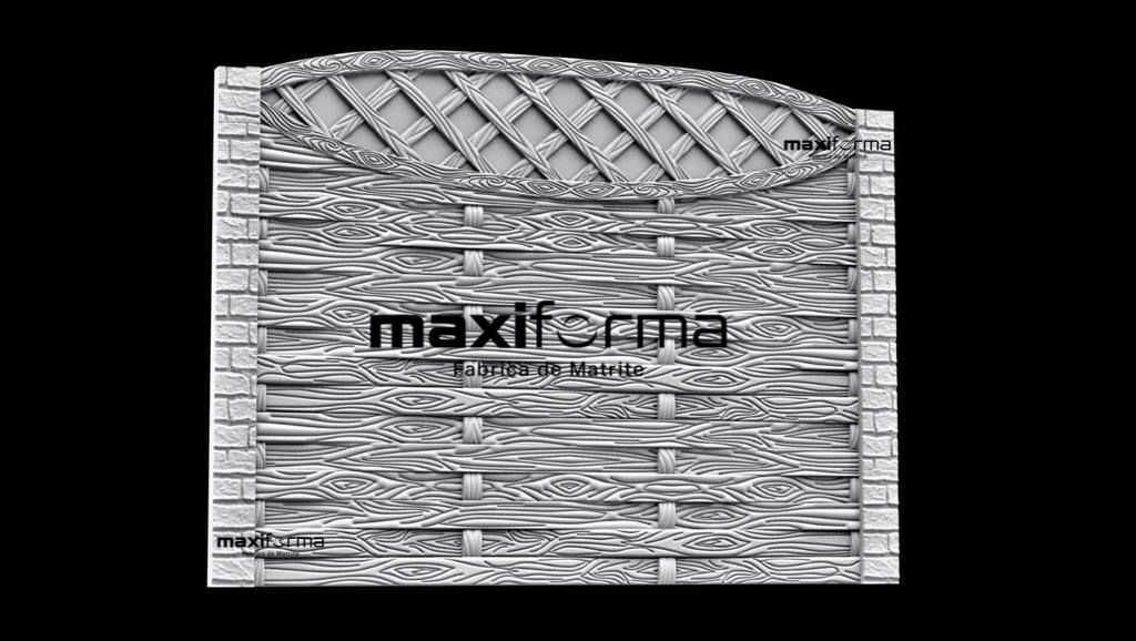 Matrite Gard, Stalpi, Panouri Decorative 3D, Travertin, Pavele