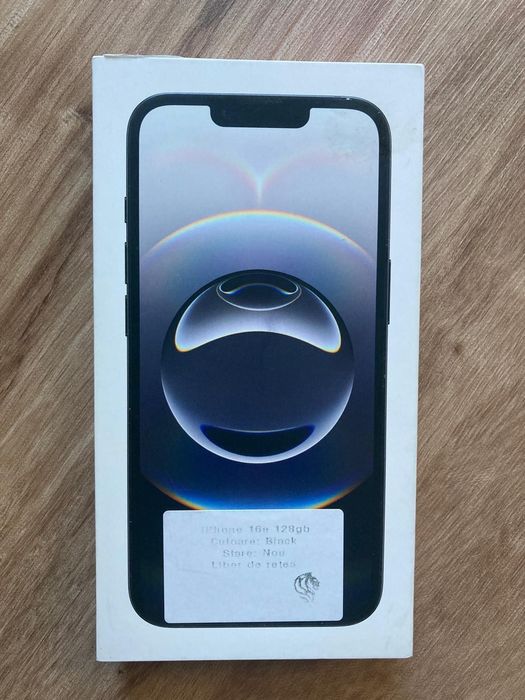 iPhone 16e 128Gb BLACK în Garanție