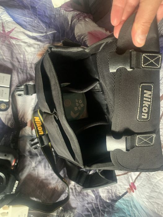 Camera foto DSLR Nikon D3300 18-55 35-70 manual 2 bat blit Nissin 64gb