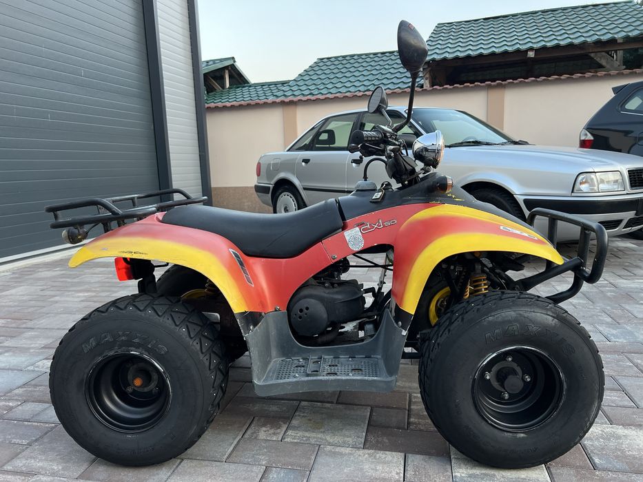 Atv Eton Dxl 50 Automat 2 Timpi  Copii Cu Acte !!